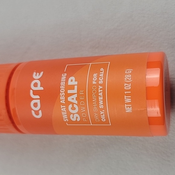 NWT Carpe sweat absorbing scalp powder, serum, applicator massager and bag - Picture 4 of 6